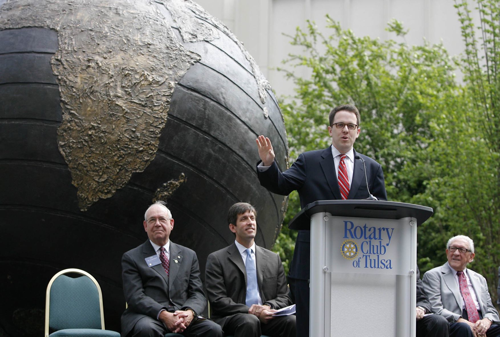 The Rotary Plaza globe